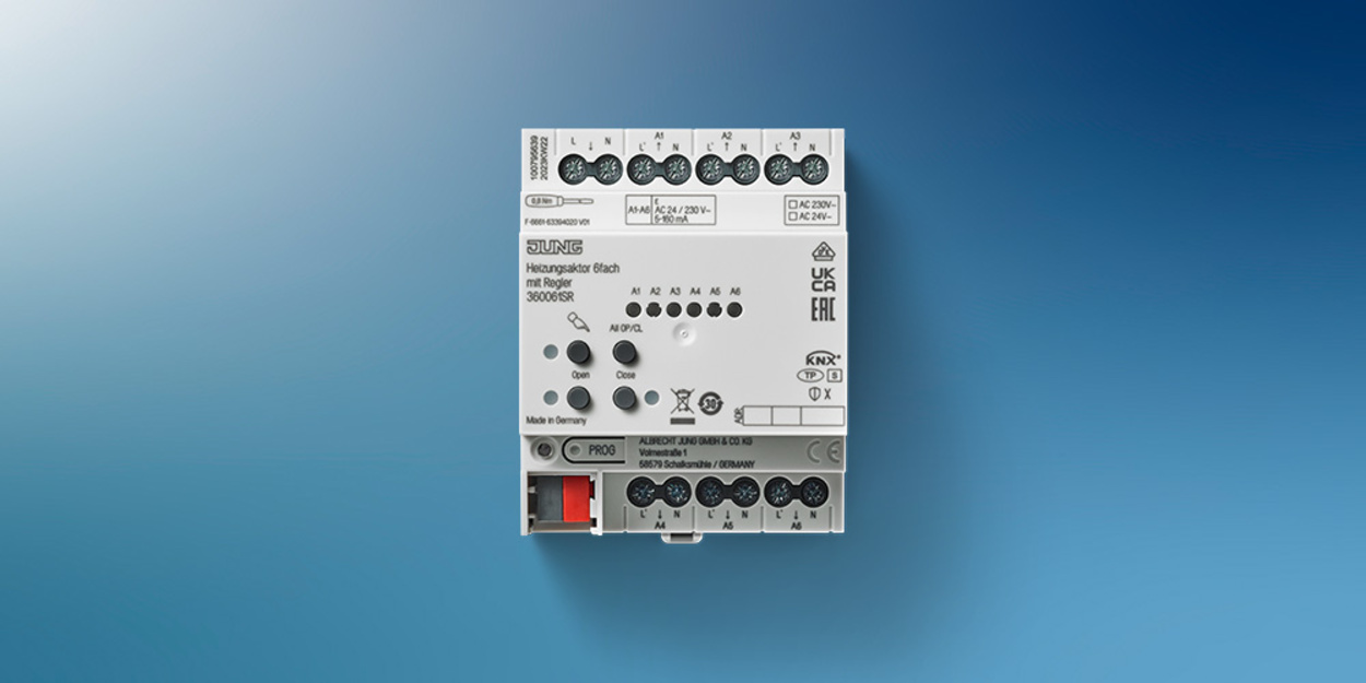 KNX Heizungsaktor 6-fach bei Elektro Haag in Niederwerrn