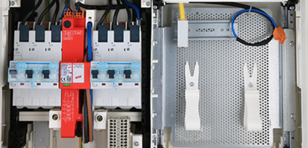 Hausanschluss, Zähler und Unterverteiler bei Elektro Haag in Niederwerrn