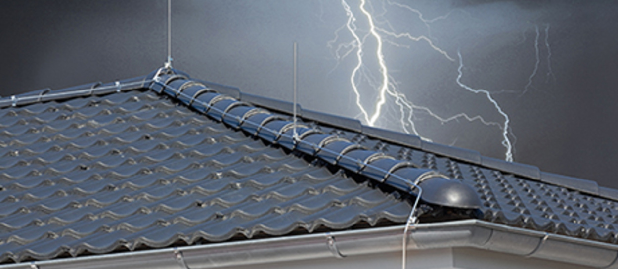 Äußerer Blitzschutz bei Elektro Haag in Niederwerrn